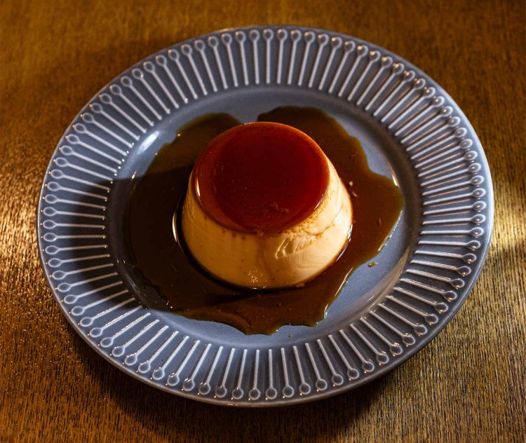 自家製プリン440円。