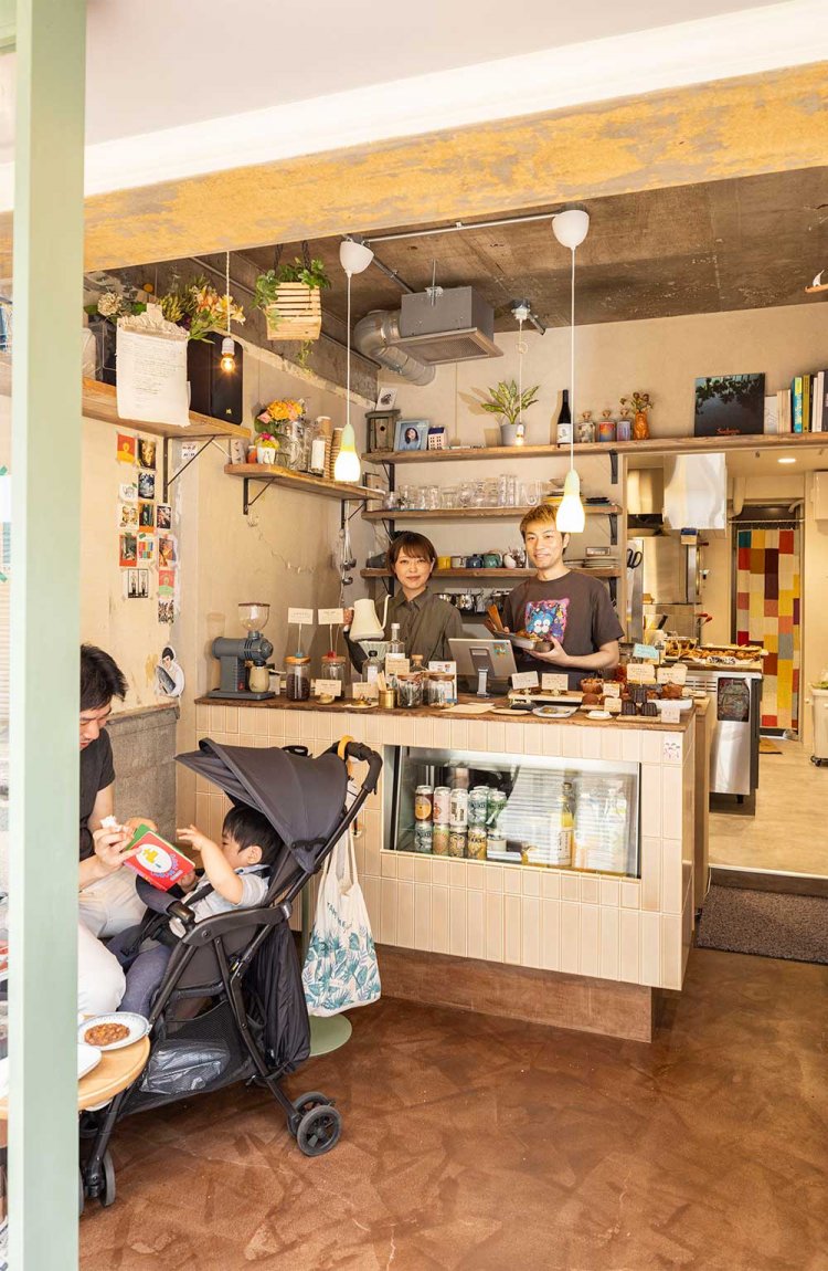 店内のアートも黄さんのお気に入り。