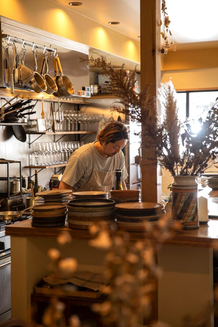 オーナーシェフの四方堂大希さんは街の雰囲気が気に入って石神井公園へ。