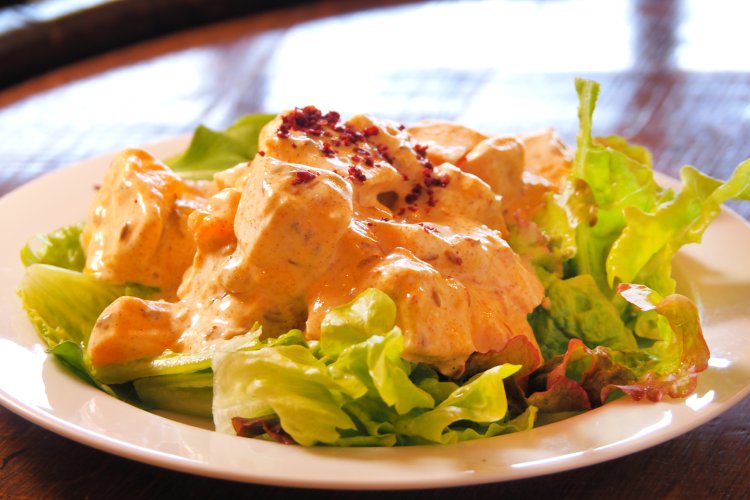 コロネーションチキン700円。