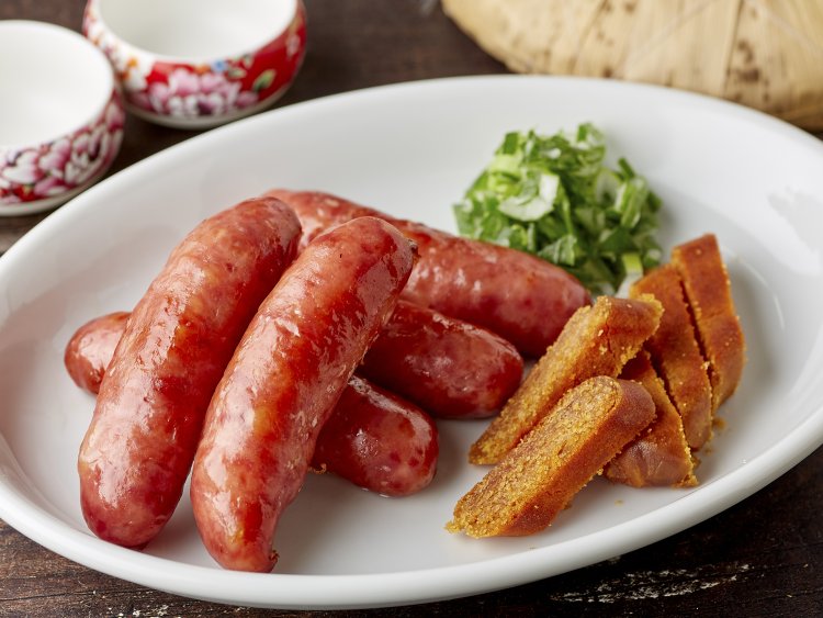 特製の烏魚子香腸も。