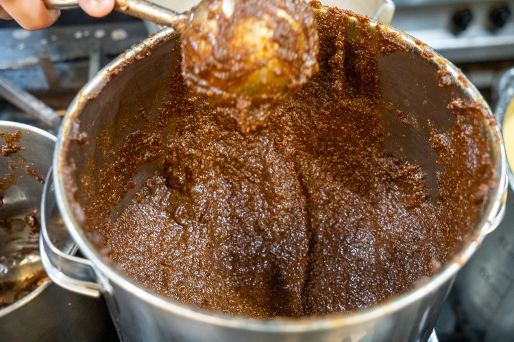 自慢の味噌ダレ。