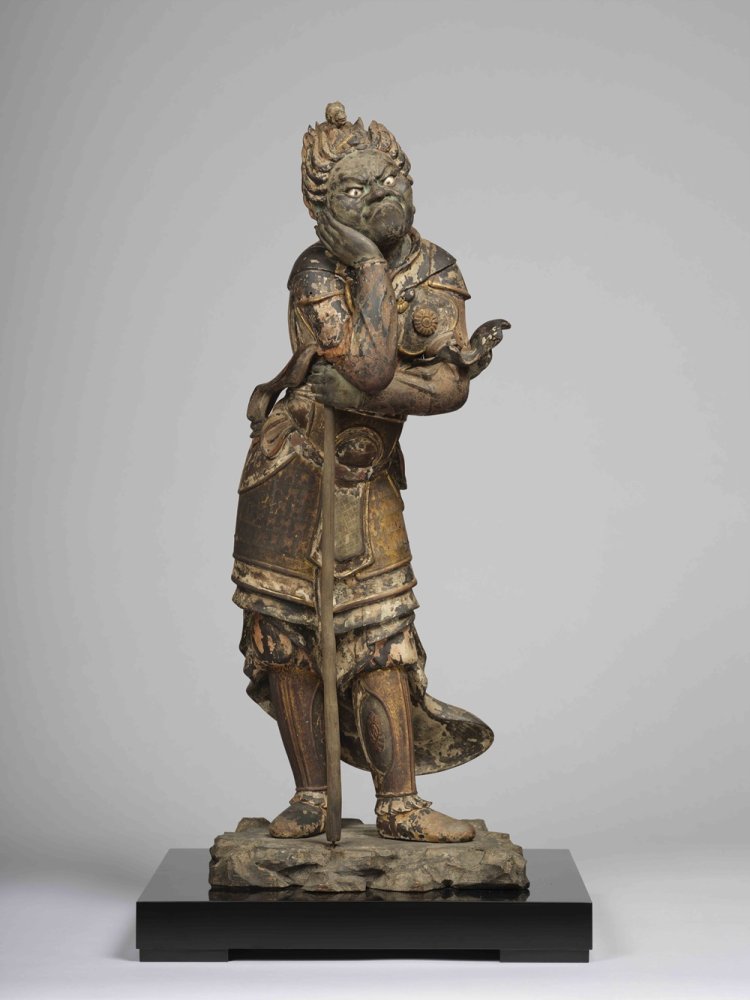 慶派《木造十二神将立像》のうち 午神像。鎌倉時代・安貞2年（1228）頃。