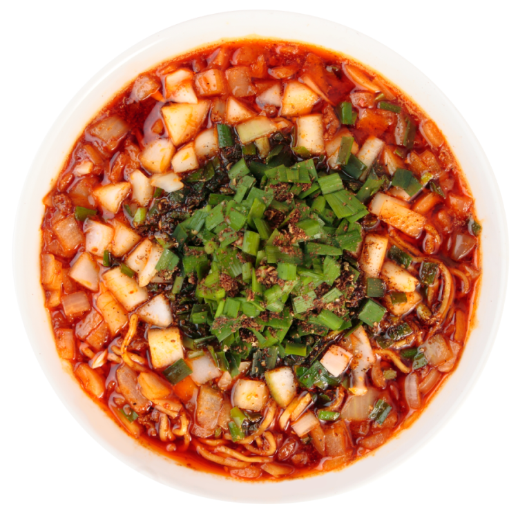 『ビンギリ』の店舗通常メニュー。当日はフェス限定の冷やしラーメンを提供。