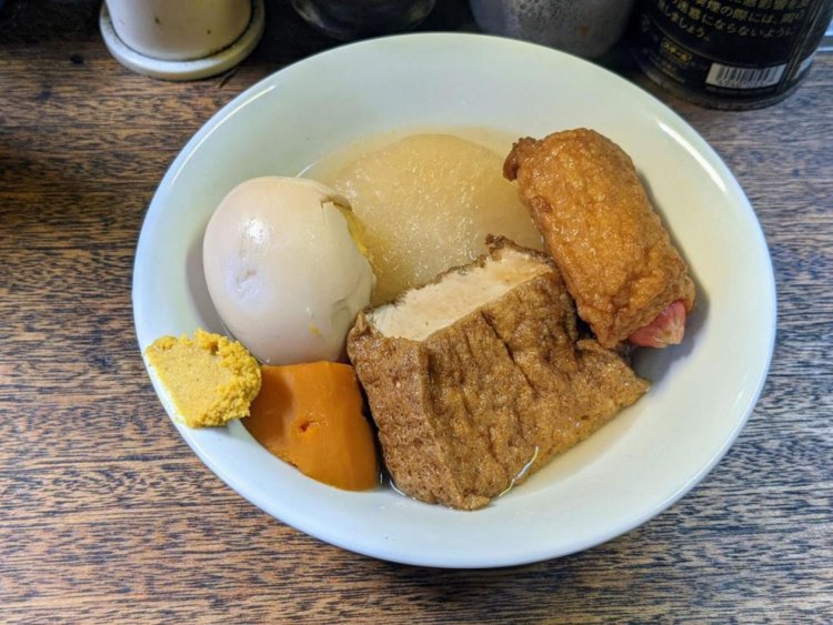 おでんの主要メンバー（だと思っている）。