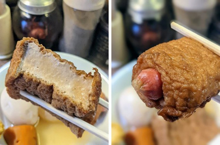 生揚げとウインナー巻き。