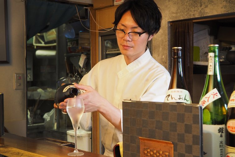 古山さんは利酒師の資格も持っている。