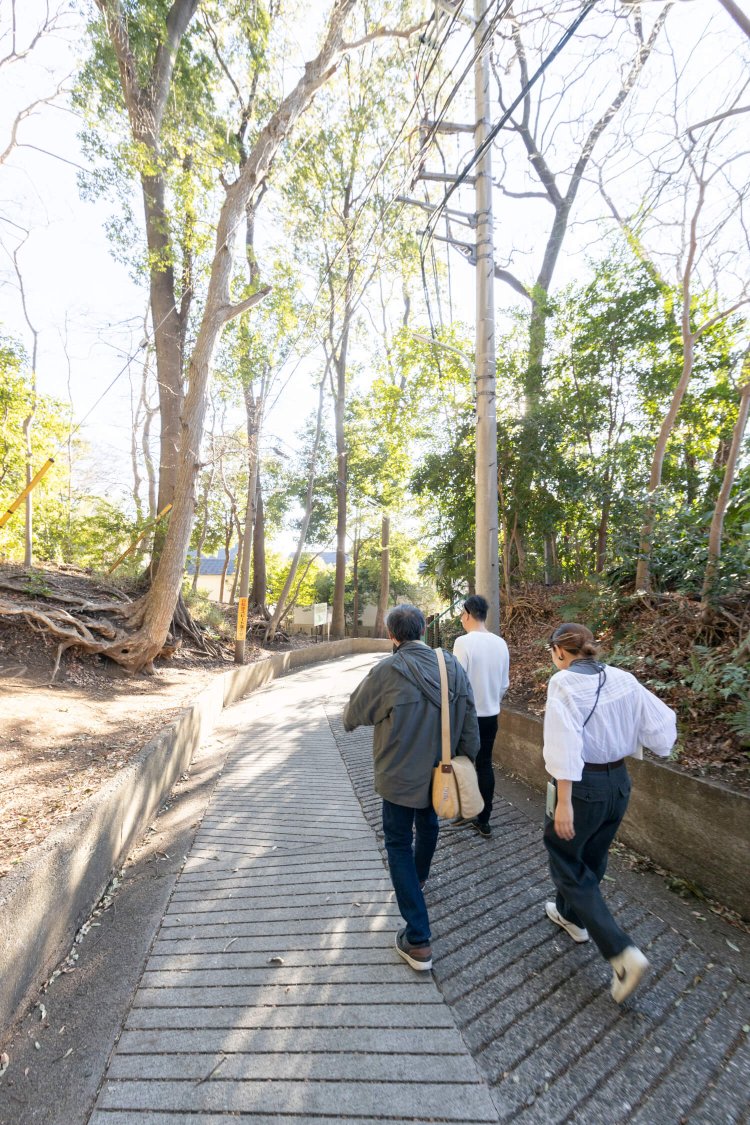 若葉町をぐるっと回るだけでも、国分寺崖線の高低差を感じられる。