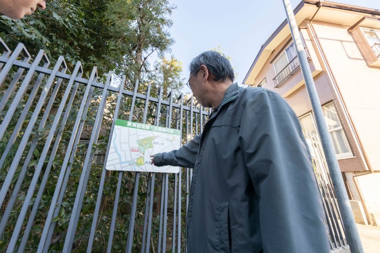 一度訪れたことがあるという実篤公園は、残念ながらこの日はお休み。