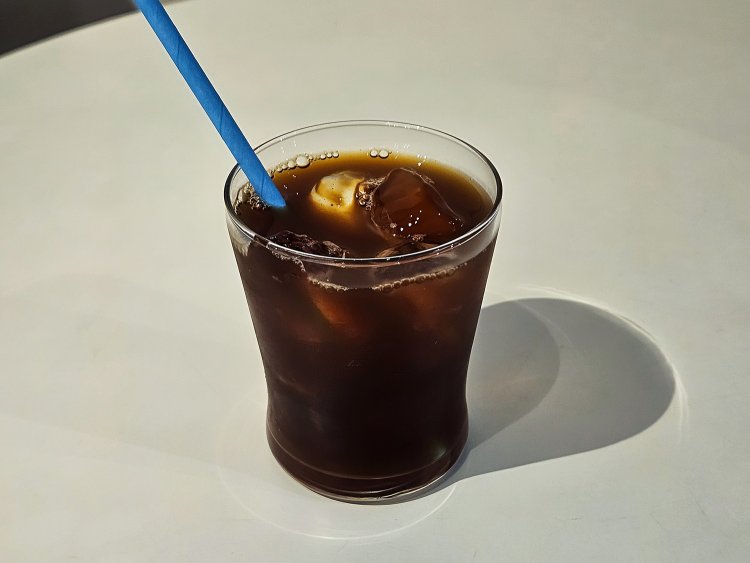アイスコーヒー600円。