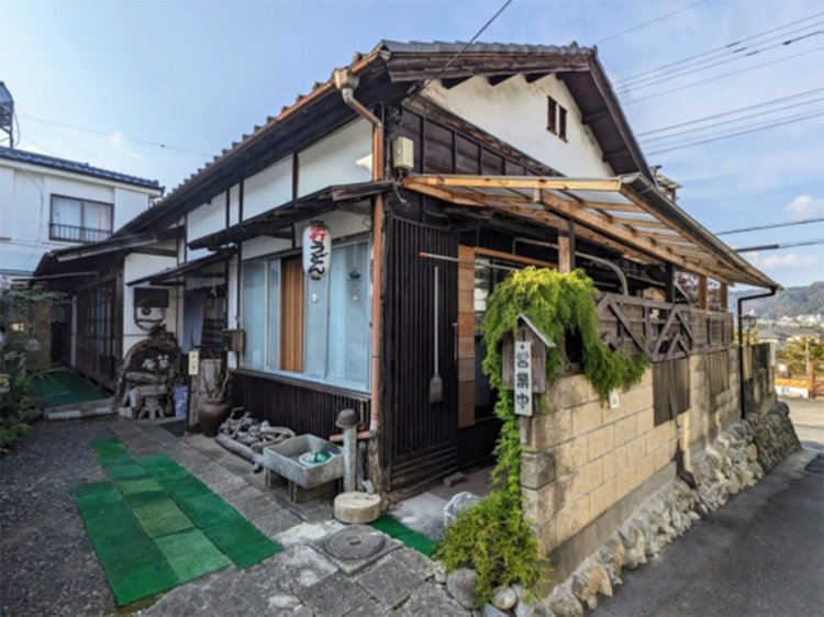 手打ちうどん『草庵』。