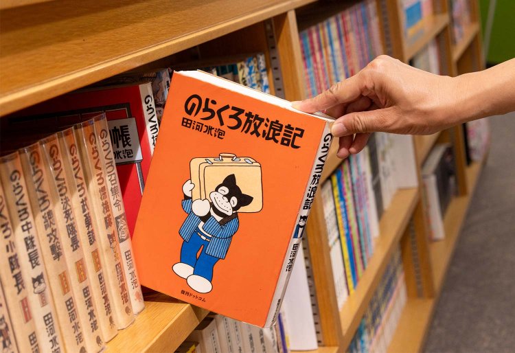 『森下文化センター』の1階では約8000冊の漫画を閲覧できる。