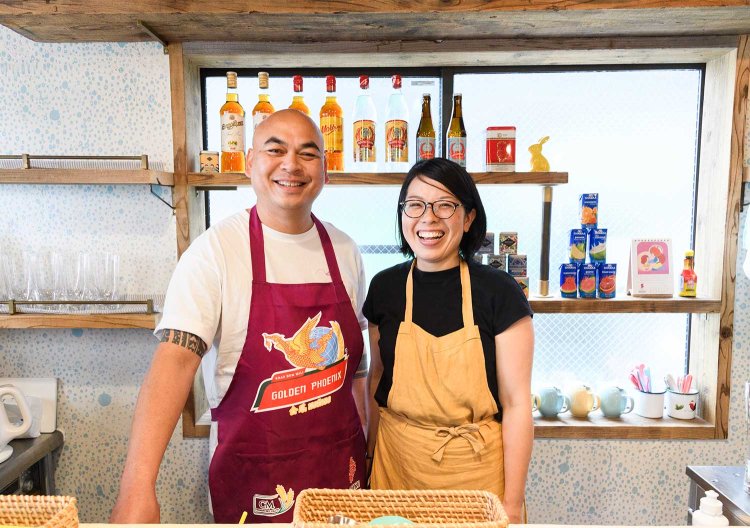 愛称ナムちゃんの料理と歩美さんの接客は最強タッグ。