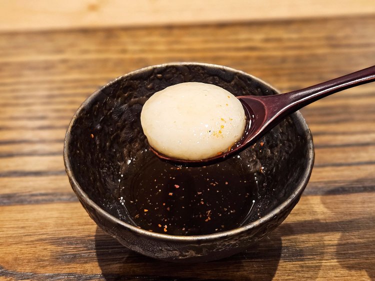 栗蜜醤油白玉。