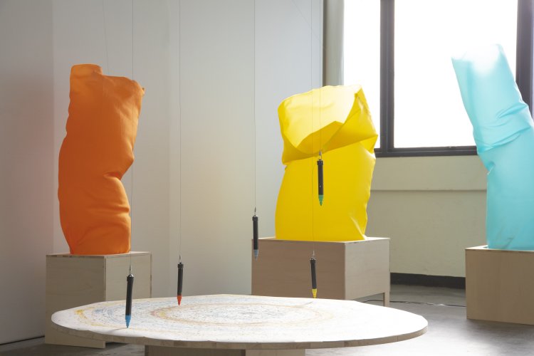 宮内暖笑『live~ drawing~』2023年。