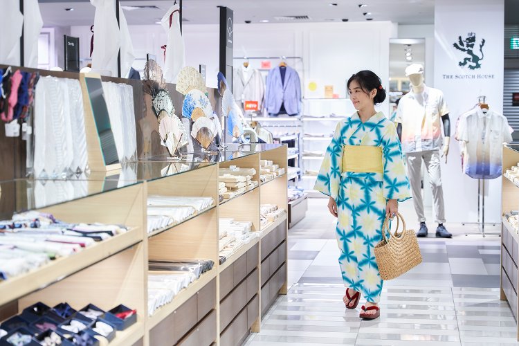 大阪ステーションシティで見つける夏の装い。浴衣で夏のお出かけを楽しもう！【いざ！ めくるめく大阪ステーションシティの世界へ】