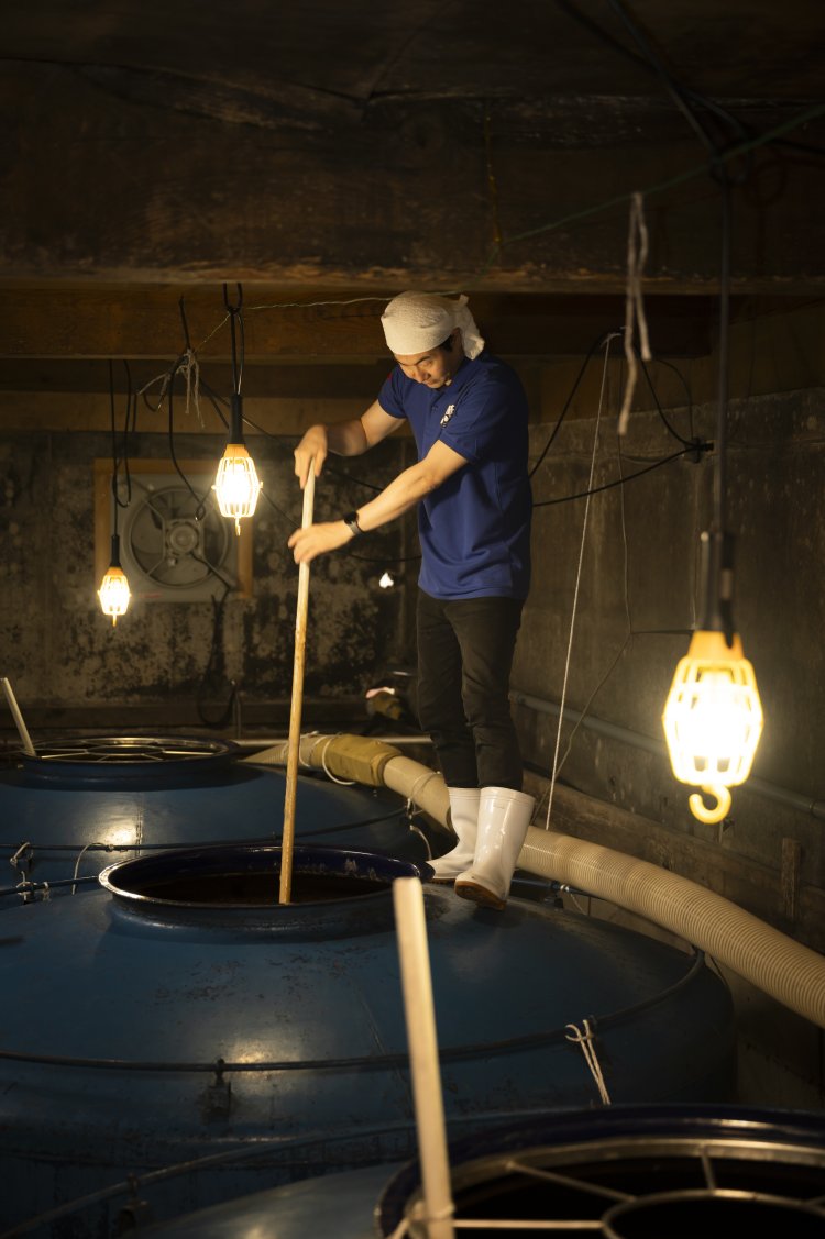 杜氏の案内による酒蔵見学も可能（要予約）。