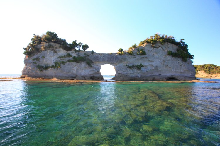今回は日中の訪問だったが、ここは「日本の夕陽百選」にもなっている夕景の名所でもある。