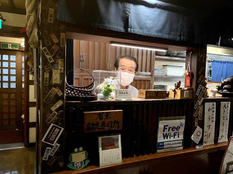 福岡出身の店主・松永協和さん。