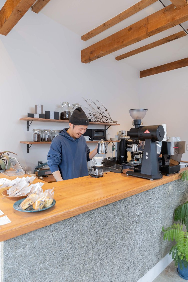 「自分の好みの香りや味を教えてくださいね」。