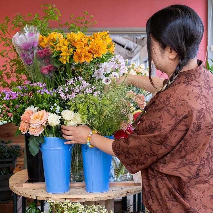 彩り豊かな店内。