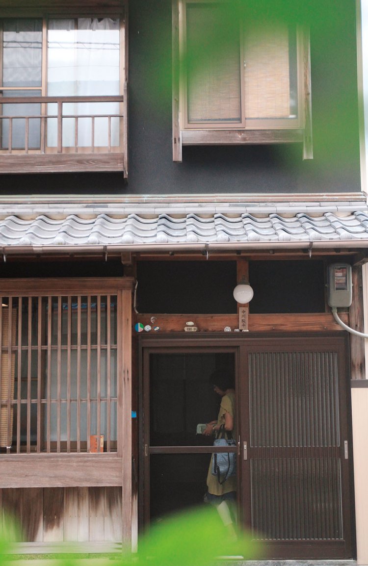 一見、お店とはわからない。