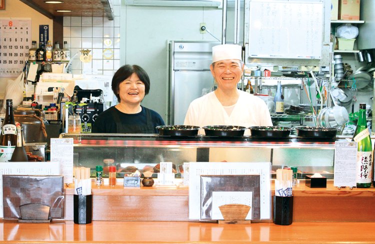 2代目の松原郁生さん・文子さん夫妻が営む。