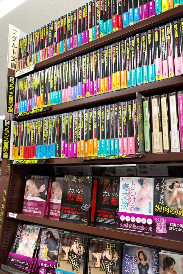 フランス書院の文庫シリーズも人気。