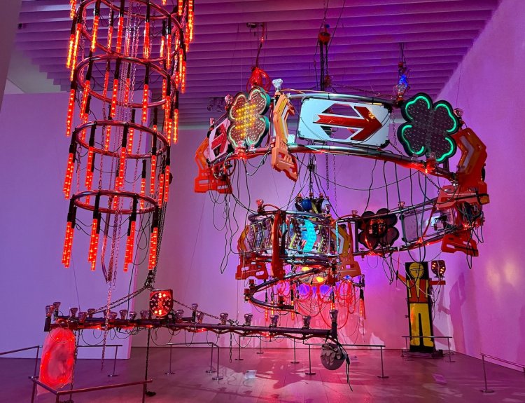 『rode work tokyo_spiral junction』 2022年 撮影＝Natsuko Fukushima, Tokyo Art Beat。