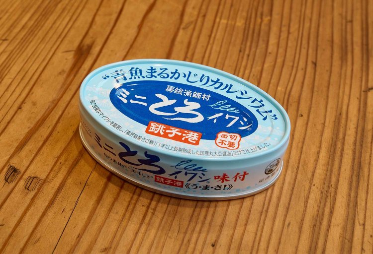ミニとろイワシ味付385円。