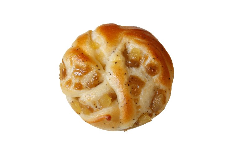 紅茶とリンゴ250円。