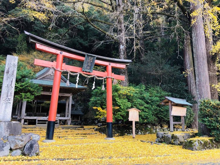 岩戸落葉神社
