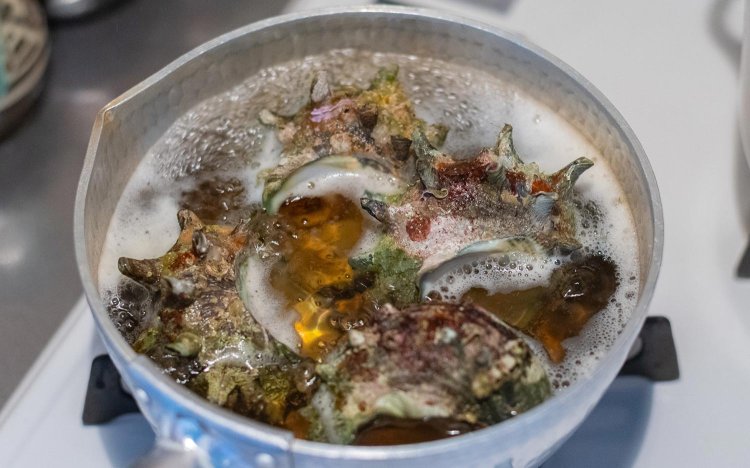 【東京おでんだね】おでんのサザエの調理方法