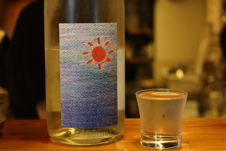 「會津の夏」600円。ラベルがクレヨンで描いた夏休みの絵日記みたいだ。