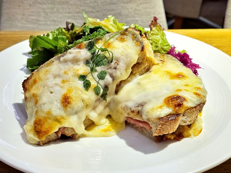 クロックムッシュ1540円。