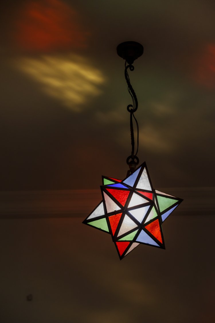 『東京都庭園美術館本館』 姫宮寝室前廊下照明。