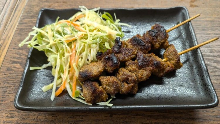 マトン串焼き。