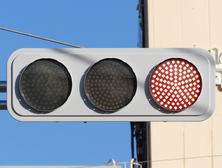 低コスト型信号機。