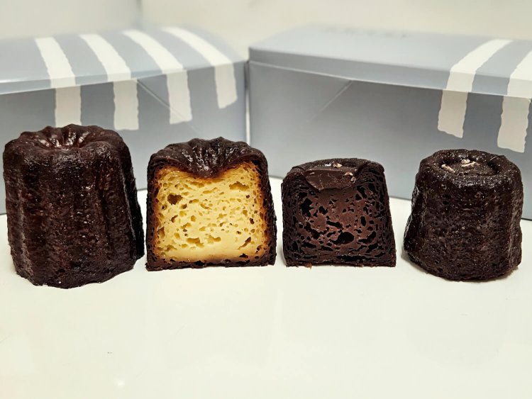 カヌレ（左）、ショコラ（右）。