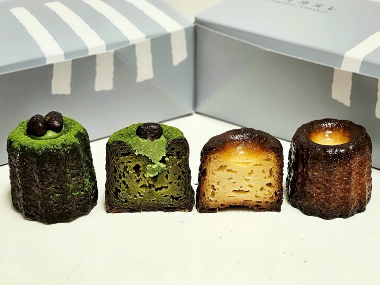 抹茶（左）、プレーン（右）。