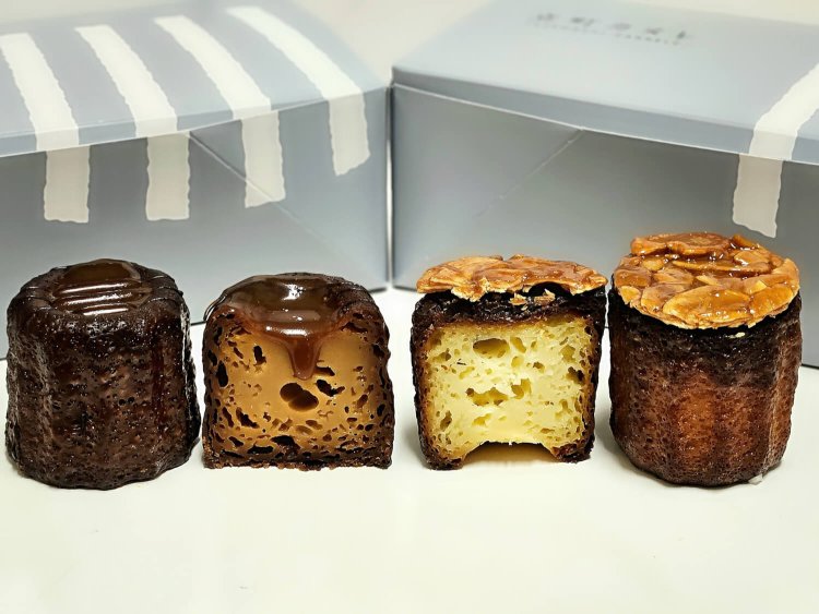 キャラメル（左）、アーモンド（右）。