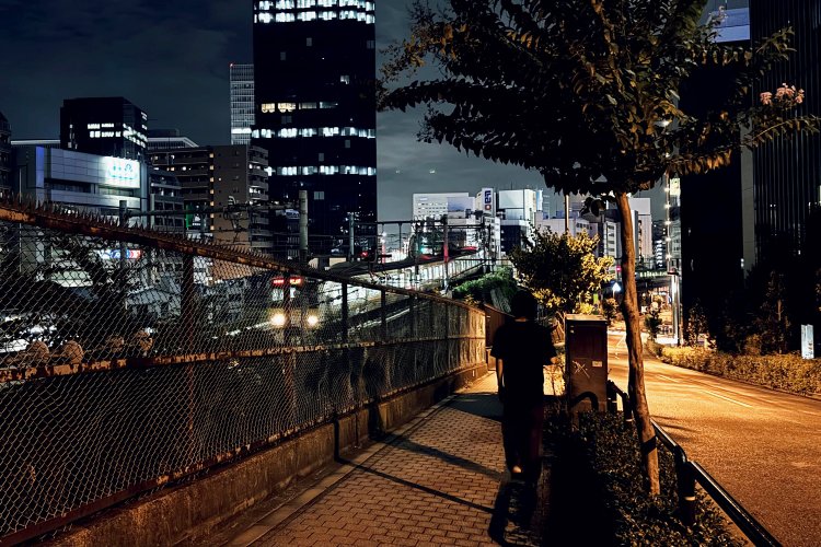 遠くの景色がよく見える。