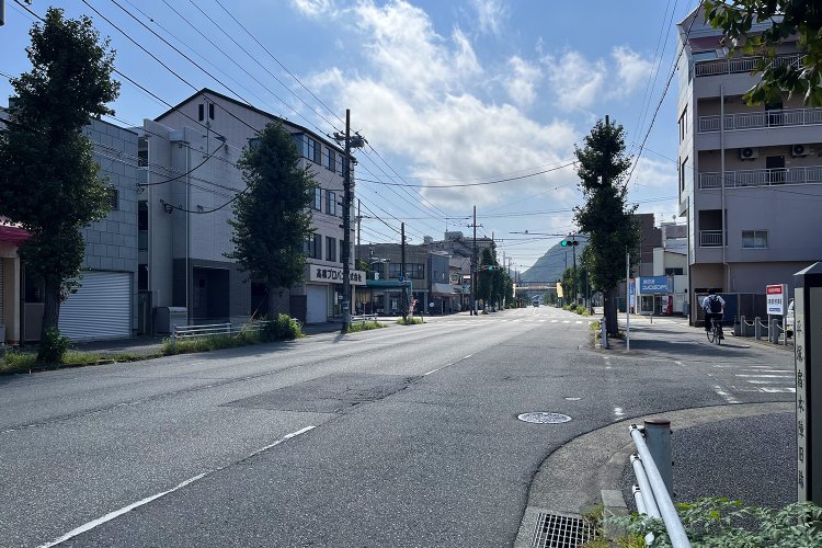 駅伝コースの数km北をゆく旧東海道の平塚宿周辺。