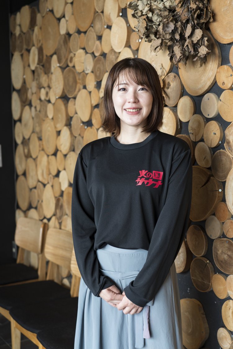 「アウフグースの質と回数は、日本トップクラスです！」と、アウフギーサーのみらいさん。