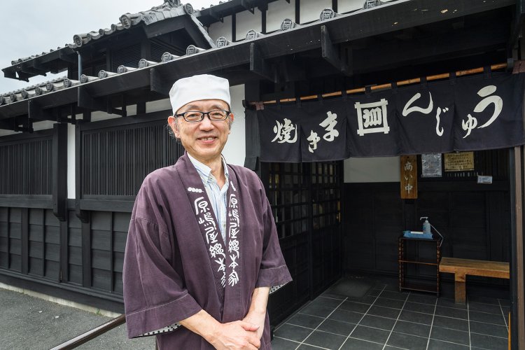 5代目の原嶋雄蔵さん。