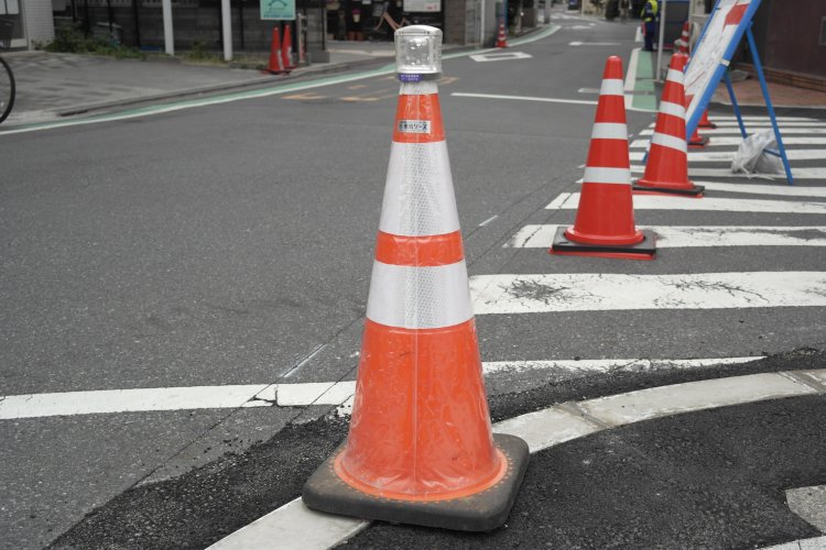 プロ仕様のコーン。