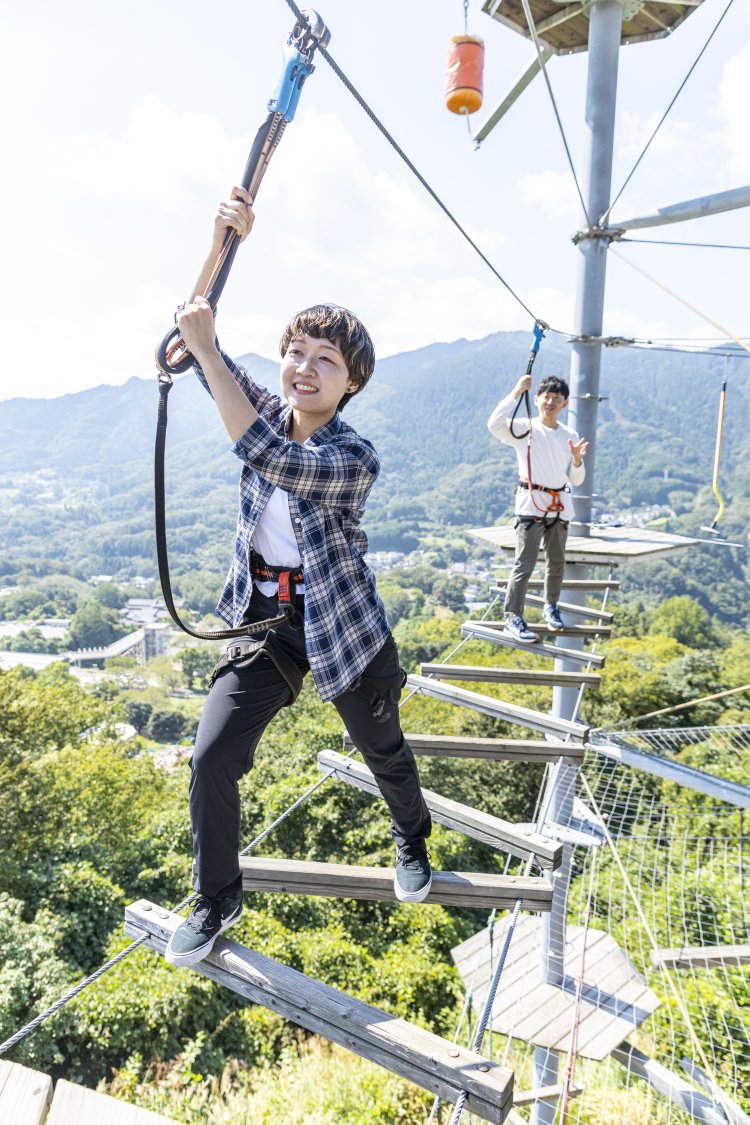 ハーネスから手が離せない！