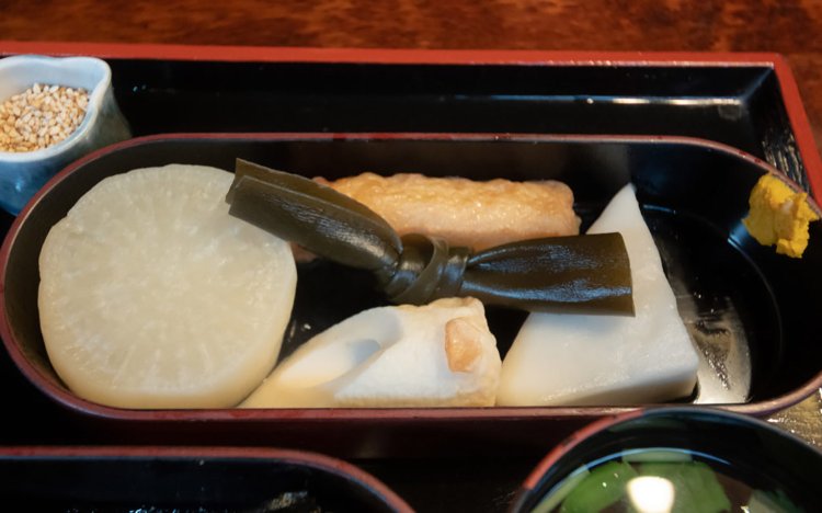 【東京おでんだね】甘味おかめのおでん