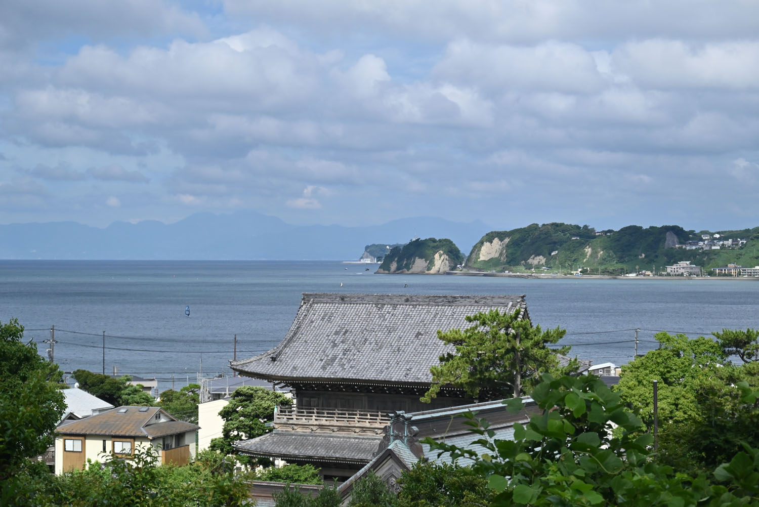 光明寺の裏山