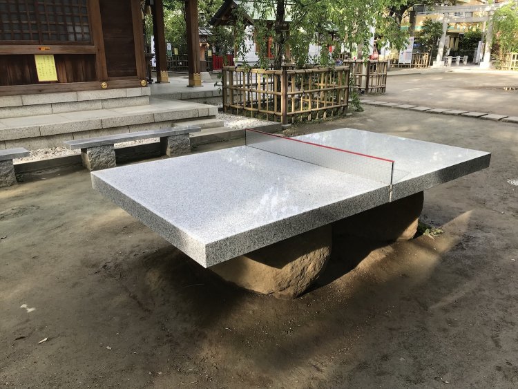 こんな卓球台見たことない！